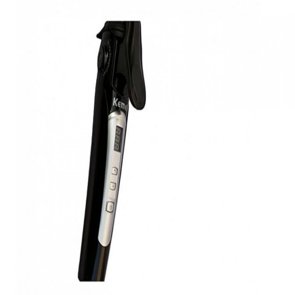 Kemei KM-988 3 In 1 Hair Straightener, Curler & Crimper