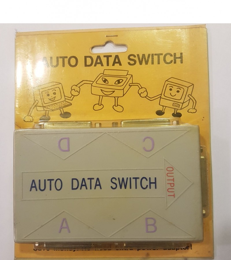 PRINTER PARRALEL AUTO DATA SWITCH 4 PORTS